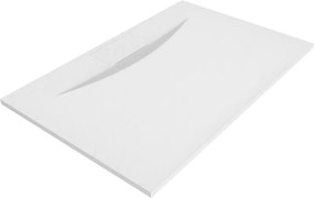 Mexen Egon piatto doccia rettangolare SMC 100 x 80 cm, bianco - 4R108010