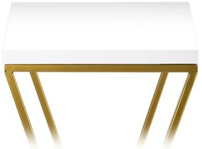 Portafiori LOFT 100x24 cm oro/bianco