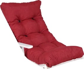 Cuscino per sdraio dondolo poltrona relax imbottito - tinta unita Vinaccio