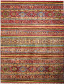 Samarkand Tappeto 350x270 (Pakistan) Annodato A Mano