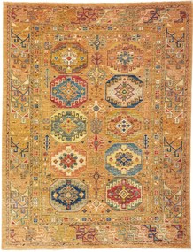 Samarkand Tappeto 150 x 200 Marrone (Pakistan) Annodato A Mano