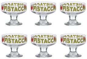 Coppa gelato pistacchio in vetro, da 260 ml