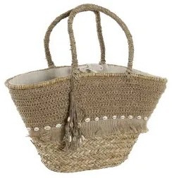 Borsa da Mare DKD Home Decor 53 x 15 x 51,5 cm Naturale Erba di mare