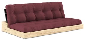 Divano letto bordeaux 196 cm Base - Karup Design