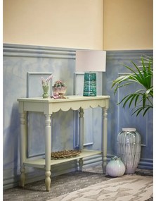 Tavolo consolle verde chiaro in pino massiccio 36x106 cm Salla – Bloomingville