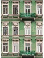 Fassadentapete Strada von Rebel Walls - Verde