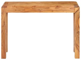 Tavolo consolle 110x40x76 cm massello acacia finitura ambra