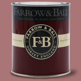 Farrow & Ball Flat Eggshell Archive Colour - Crimson Red W93 - 5l