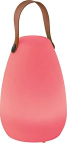 Lampada da tavolo LED bianco-marrone (altezza 20 cm) Ruby - Fischer &amp; Honsel