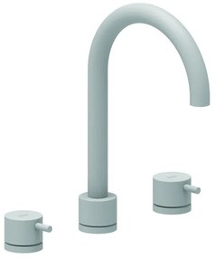 Rubinetto per lavabo a canna alta Tayrona bianco in ottone HUBER P 20.7 cm H 26 cm