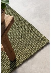 Passatoia color kaki in iuta 80x200 cm Bouclé – Hanse Home