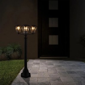 Lampione da giardino, Palama H 176 cm, nero, IP44 INSPIRE