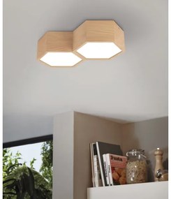 Eglo 98861 - Plafoniera MIRLAS 2xE27/9W/230V