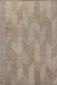 Tappeto Garden geo geometrico beige, L 230 x L 160 cm