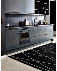 Passatoia da interno/esterno nera 70x240 cm Max Black – Pappelina