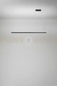 Sospensione in metallo nera link led 45w cct 2700k 3000k 4000k cri?...