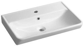 Bruckner - Lavabo incasso NEON 60x41,5 cm ceramica/bianco