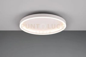 Rotonda plafoniera led 20w 2600lm, 3000k rotonda bordo metallo bian...