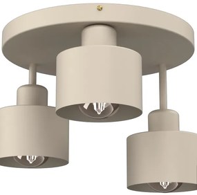 Plafoniera PARKLA 3xE27/15W/230V beige