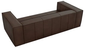 Divano in pelle marrone scuro 227 cm Madame - Windsor &amp; Co Sofas