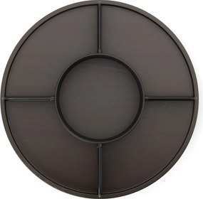 Organizer da bagno rotante in legno nero per cosmetici Bellwood - Umbra