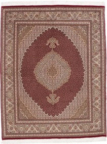 Tabriz Tappeto persiano 160x210 Beige (Iran) Annodato A Mano