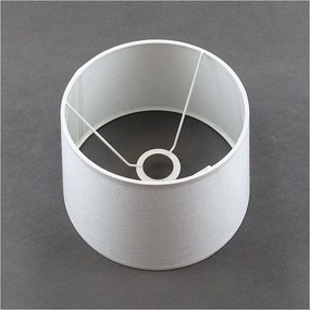 Paralume universale di ricambio LORENZO E27 16x26 cm bianco