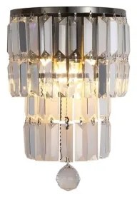 Searchlight 61321-2AB - Applique da parete EMPIRE 2xE14/7W/230V IP44