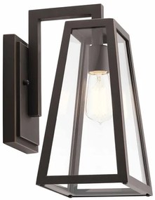 Kichler KL-DELISON-M-RZ - Applique da esterno DELISON 1xE27/60W/230V IP44