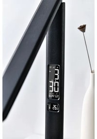 Immax 08930L - LED Lampada da tavolo dimmerabile con display KINGFISHER LED/9W/230V/12V nero