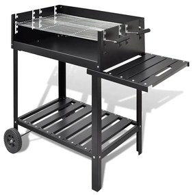 Supporto Per Bbq A Carbonella Con 2 Ruote /