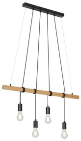 Briloner 4015045 - Lampadario a sospensione con filo 4xE27/25W/230V