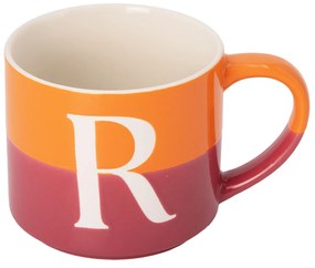 Tazza lettera R rosso 400 ml Blend Collection