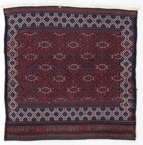 Afshar Tappeto persiano 90x90 (Iran) Annodato A Mano