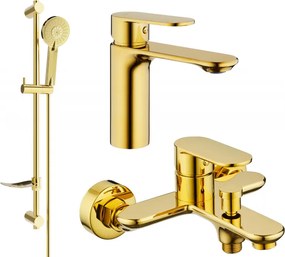 Mexen Milo DF40 set da bagno, oro - 71303DF40-50