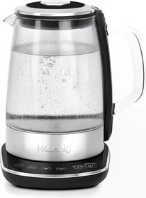 Bollitore elettrico 1,5 L vetro H.Koenig