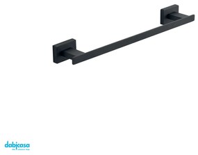 Gedy "Atena" Portasalviette Da Muro 35 Cm Finitura Nero Opaco