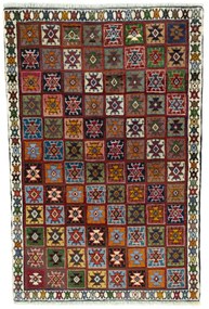 Gabbeh Tappeto persiano 100x150 (Iran) Annodato A Mano