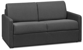 Divano letto 2 posti a ribalta in Tessuto Grigio - Larghezza Materasso 120 cm - Spessore 14 cm - CALIFE