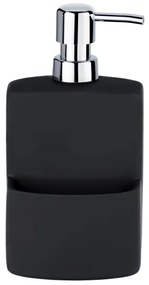 WENKO 3620117800 - Dispenser di sapone FESTIVAL 10x18 cm nero