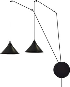 Piantana a Sospensione ABRAMO 2 WHITE o Black