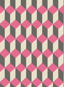 Cole & Son Carta da parati Delano - Pink & Black