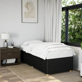 Giroletto Senza Materasso Nero 100x200 Cm İn Tessuto /