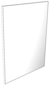 Specchio quadra rettangolare 85 x 112.5 cm