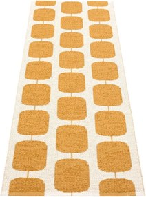 Passatoia da interno/esterno giallo ocra/color crema 70x200 cm Sten Ochre – Pappelina