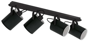 Eglo 33648 - Luce Spot VILLABATE 4xE27/10W/230V