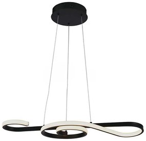 Lampadario LED a sospensione con filo LED/18W/230V 3000K nero