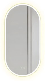 Specchio LED OVL 50x100cm Gold