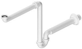 Bruckner - Vasca di raccolta mobile DN32 bianco