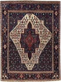 Senneh Tappeto persiano 170x120 Beige (Iran) Annodato A Mano